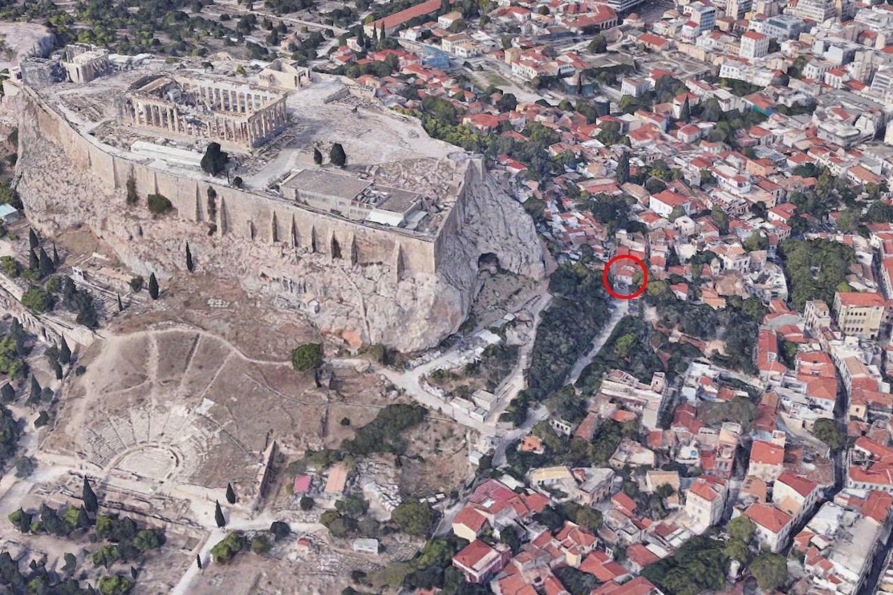 In The Shadow Of Acropolis Daire Atina Dış mekan fotoğraf